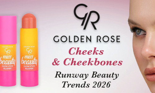 Runway Beauty Trends 2026 | Romantic Flush: The return of rosy, expressive cheeks.