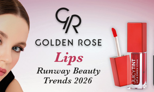  Runway Beauty Trends 2026 | Statement Lips: Από το glossy φυσικό look στα βαθιά, blurred reds