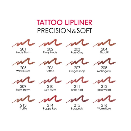 TATTOO LIPLINER PRECISION & SOFT GR
