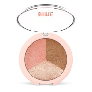 NUDE LOOK BAKED TRIO FACE POWDER GR NUDE LOOK BAKED TRIO FACE POWDER GR