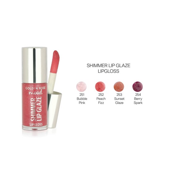 MOOD SHIMMER LIP GLAZE LIPGLOSS GR