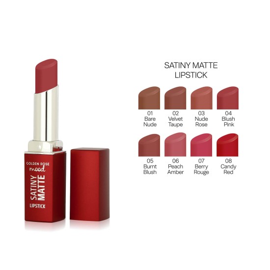 MOOD SATINY MATTE LIPSTICK GR